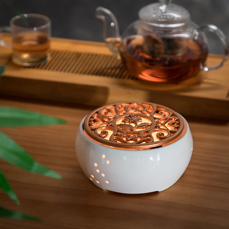 Candle Holder Supplies - Ceramic Candle Heater Tea Pot Heating