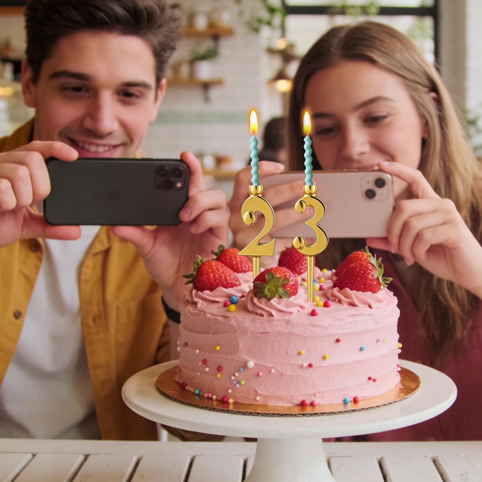 Number Birthday Candle Holders - Candle Holder Supplies reseña y precio