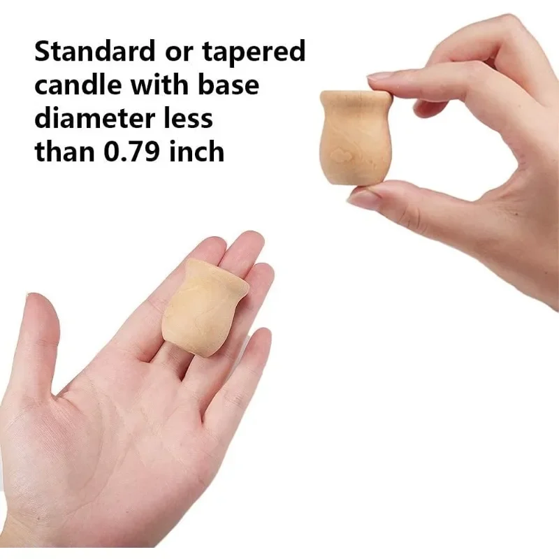10 pcs 1.5 Inch 10pcs Unfinish - Candle Holder Supplies reseña y precio