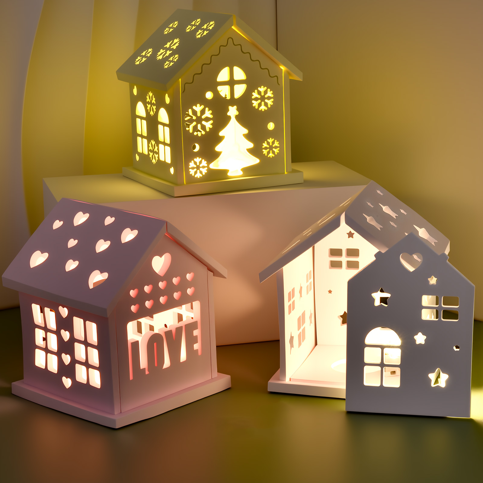 3D House Silicone Mold DIY Chr - Candle Holder Supplies reseña y precio