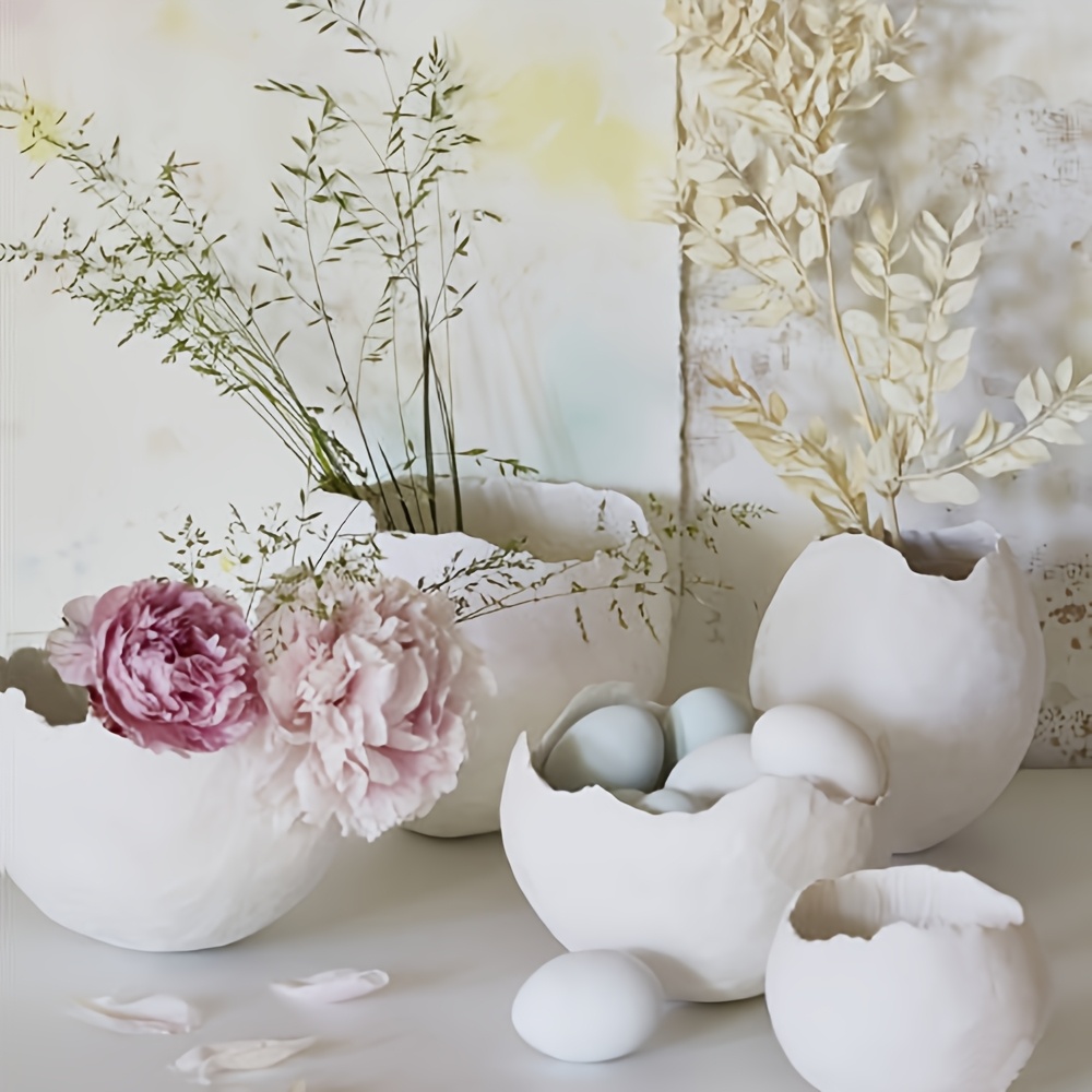 [Resin Mold]  Silicone Egg Mol - Candle Holder Supplies reseña y precio