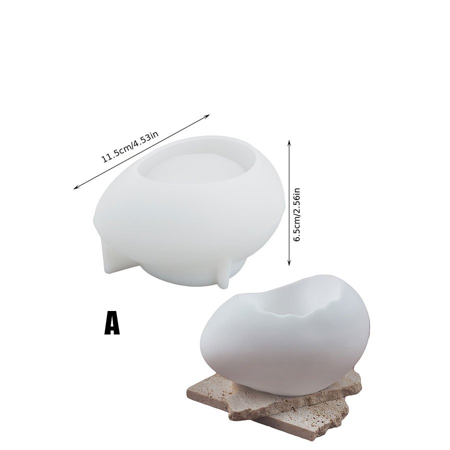 [Resin Mold]  Silicone Egg Mol - Candle Holder Supplies reseña y precio