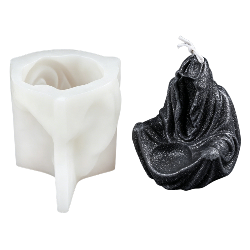 3D Grim Reaper Silicone Candle - Candle Holder Supplies reseña y precio
