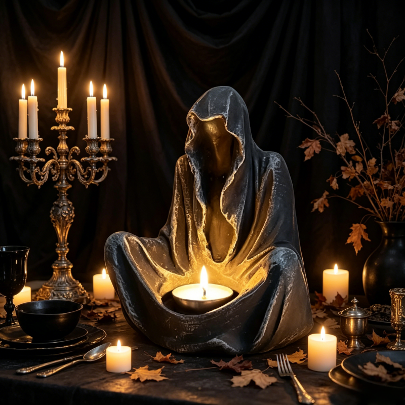 3D Grim Reaper Silicone Candle - Candle Holder Supplies reseña y precio