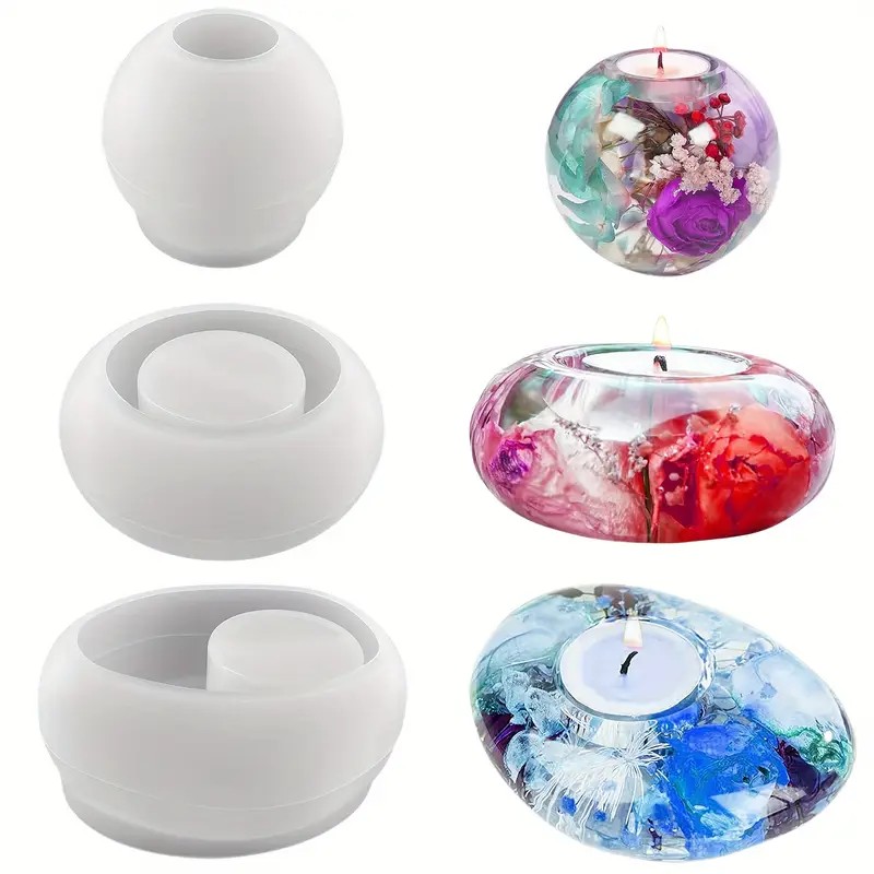 Tealight Candle Holder Resin S - Candle Holder Supplies reseña y precio