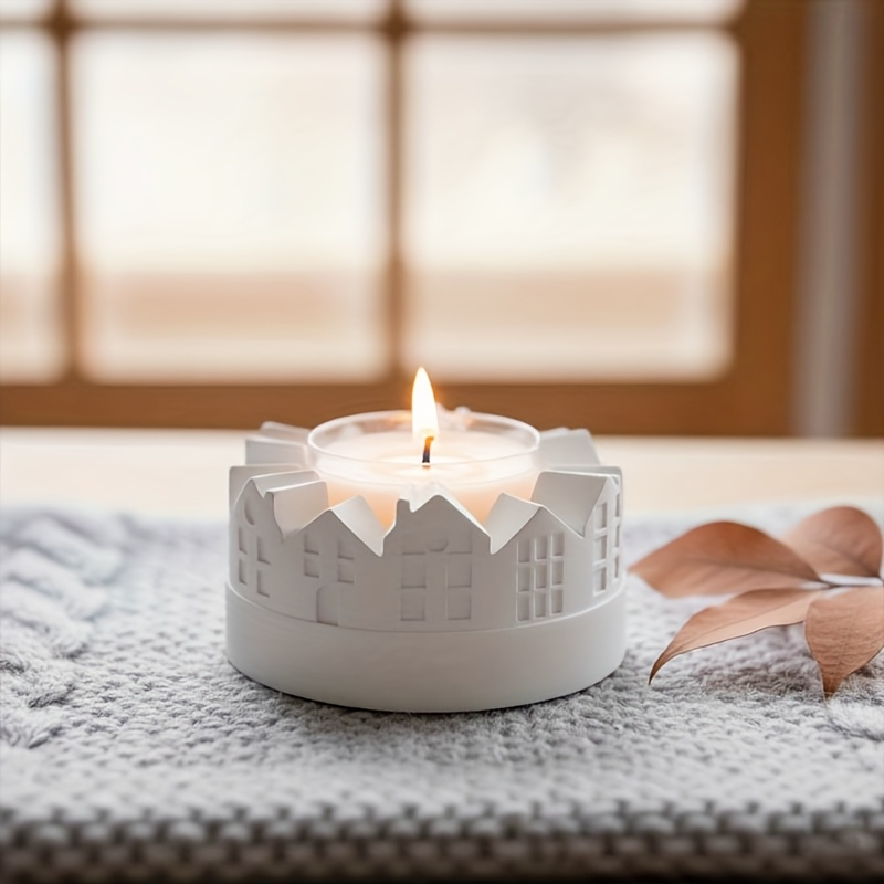 Reusable Silicone Mold Compati - Candle Holder Supplies reseña y precio