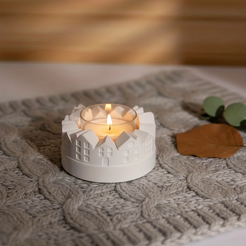 Reusable Silicone Mold Compati - Candle Holder Supplies reseña y precio