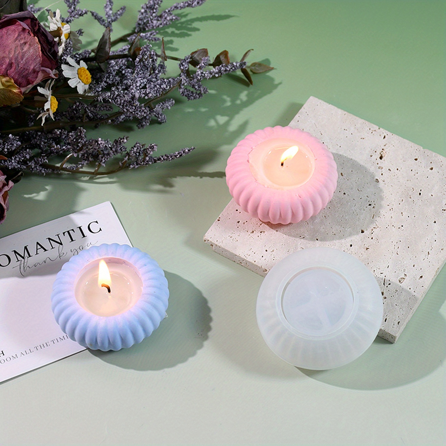 Oval Striped Lantern Candle Ho - Candle Holder Supplies reseña y precio