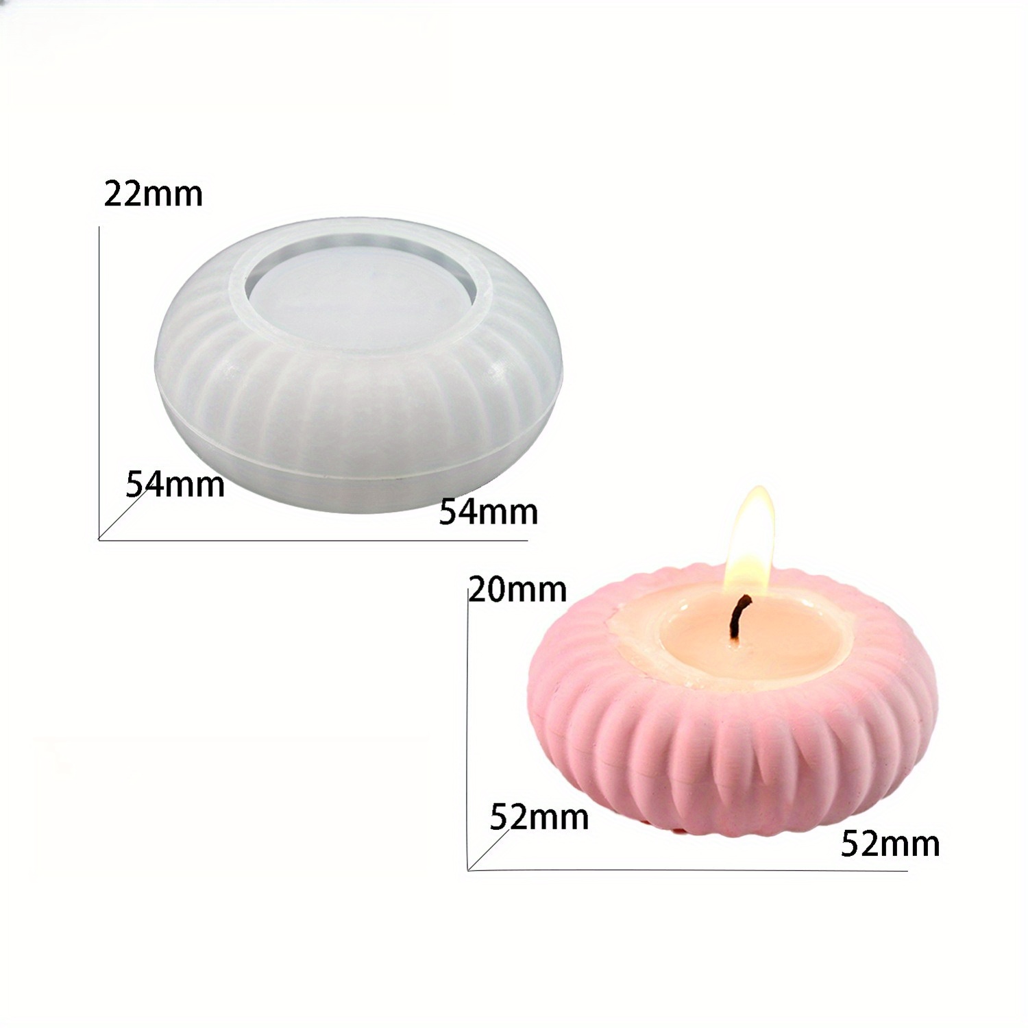 Oval Striped Lantern Candle Ho - Candle Holder Supplies reseña y precio